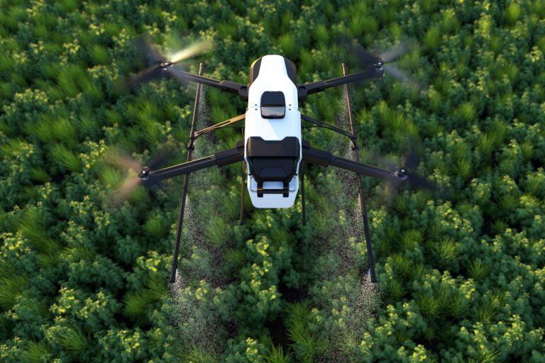 drone-spraying-fertilizer-vegetable-green-plants-agriculture-technology-farm-automation_11zon